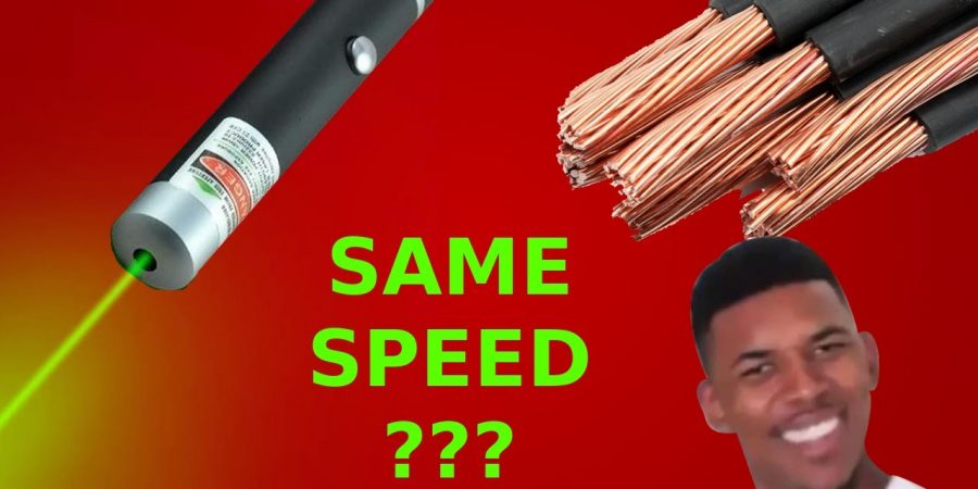 Why are fiber optics faster than copper cables (it is not the speed of light)