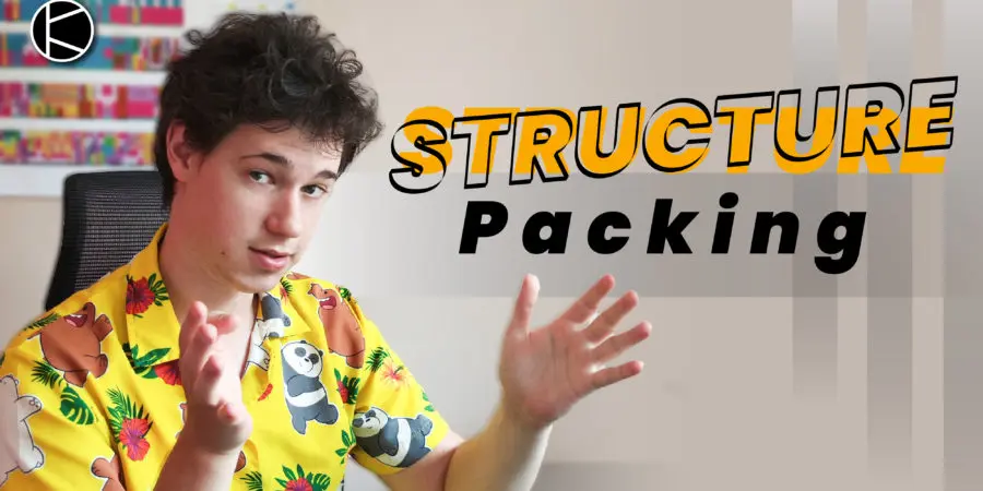 Structure packing in C | How to get memory for free